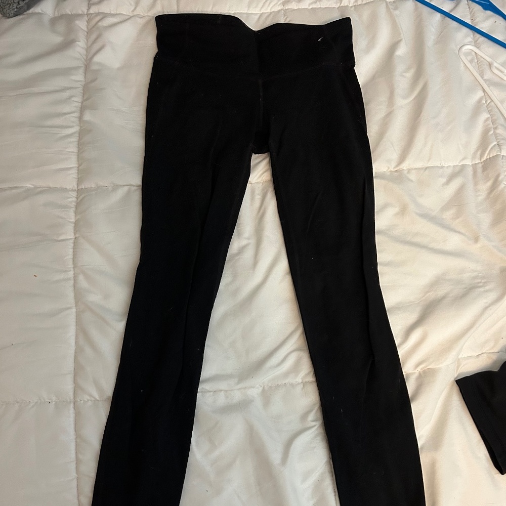 gap fit leggings black size small